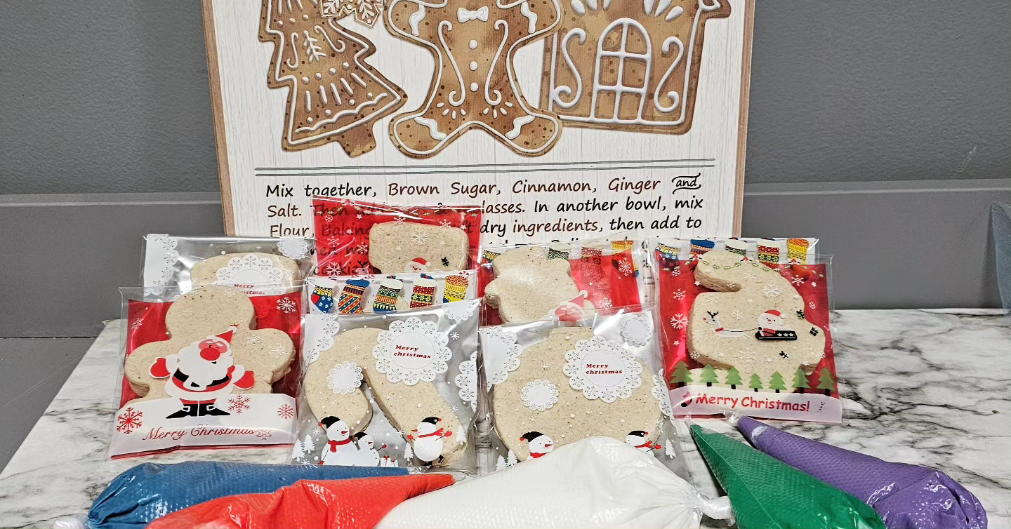 🎄 Christmas DIY Sugar Cookie Decorating Kit 🍪