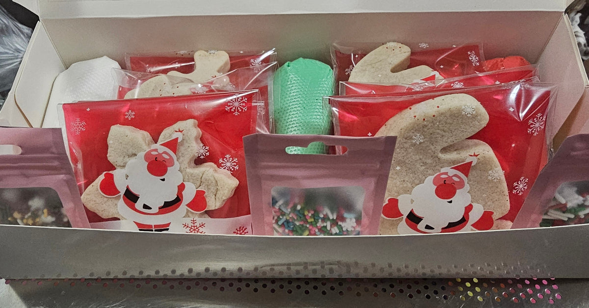 🎄 Christmas DIY Sugar Cookie Decorating Kit 🍪
